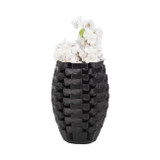 EV20097-02#13" Ellesmere 3d Printed Vase, Black