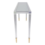 EV20100#60" Basseux Acrylic Console Table