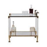 EV20106#32" Lushley Acrylic Drink Cart