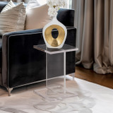EV20108#18" Hazley Acrylic Accent Table