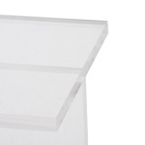 EV20108#18" Hazley Acrylic Accent Table