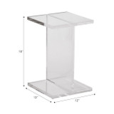 EV20108#18" Hazley Acrylic Accent Table