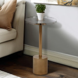 EV20109#21" Talia Acrylic Accent Table