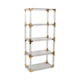 EV20110#66" Felix Acrylic Bookshelf/kd 2boxes