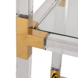 EV20110#66" Felix Acrylic Bookshelf/kd 2boxes