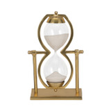 EV19240-01#11"h Gold Metal Sandtimer