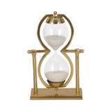 EV19240-01#11"h Gold Metal Sandtimer