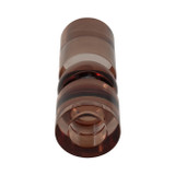 EV20146-04#8" Marla Small Bronze Crystal Candlestick