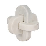 EV19388-01#6" Liam White Marble Knots