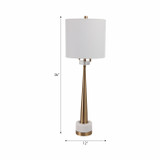 EV51344#36" Genoa Gold Table Lamp