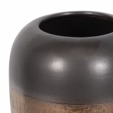 EV20508-02#34" Tiziano Large Ceramic Bronze Floor Vase