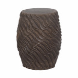 EV20511#20" Devone Brown Ceramic Garden Stool