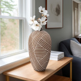 EV20516#22" Niles Oversized Ceramic Vase