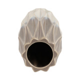 EV20523-02#17" Calista Cream Glaze Large Vase