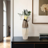 EV20523-02#17" Calista Cream Glaze Large Vase