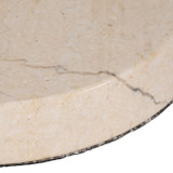 EV51296#20" Zonda Travertine Table Lamp, Gold