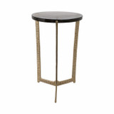 EV20876-01#22" Bennington Tall Recycled Glass Accent Table