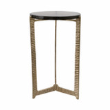 EV20876-01#22" Bennington Tall Recycled Glass Accent Table