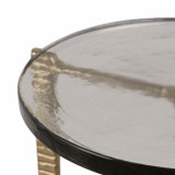 EV20876-01#22" Bennington Tall Recycled Glass Accent Table