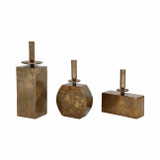 EV20898-02#S/3 10/10/14" Reims Antique Gold Bottles