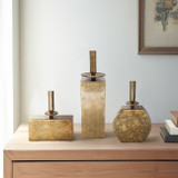 EV20898-02#S/3 10/10/14" Reims Antique Gold Bottles