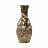 EV20903-01#19" Bastia Small Gold Vase