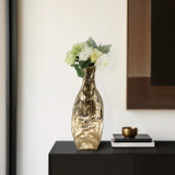 EV20903-02#23" Bastia Large Gold Vase