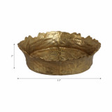 EV20908#17" Strasbourg Gold Metal Bowl