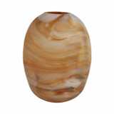 EV20918-01#14" Marseille Small Brown Glass Vase