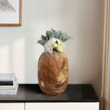 EV20918-02#20" Marseille Large Brown Glass Vase