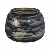 EV20930-01#7" Annecy Small Blue Glass Vase