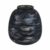 EV20930-03#13" Annecy Large Blue Glass Vase