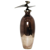 EV20924-01#20" Noble Small Glass Bottle With Topper