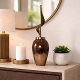 EV20925-03#26" Feist Small Urn With Topper