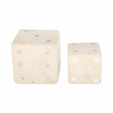 EV19825-03#S/2 3/4" Mistry Travertine Dice
