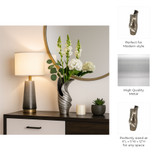 EV20938-01#12" Wasilla Small Metal Vase