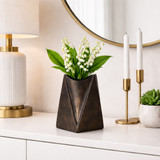 EV20941-01#8" Fairbanks Small Metal Vase