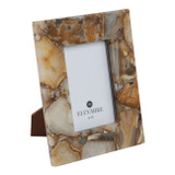 EV20976-01#4x6 Mankato Brown Agate Photo Frame