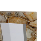 EV20976-02#5x7 Mankato Brown Agate Photo Frame