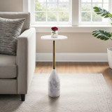 EV20971#24" Vanzella Marble Accent Table
