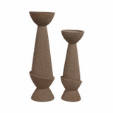 EV21036#S/2 16/20" Herstal Candle Holders