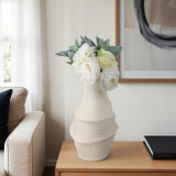 EV21044-01#16" Lommel Small Carved Vase