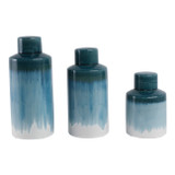 EV21065#S/3 9/13/14" Astoria Ceramic Canisters