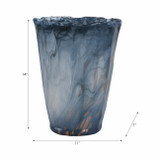 EV20950#14" Orta Large Italian Art Glass Vase