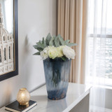 EV20950#14" Orta Large Italian Art Glass Vase