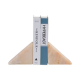 EV20965#S/2 6" Honey Onyx Bookends