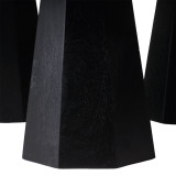 EV21144-01#43" Luzia Metallic Marble And Wood Coffee Table, B