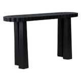 EV21144-02#54" Luzia Metallic  Marble And Wood Console Table,