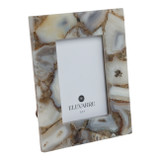 EV20977-02#5x7 Mankato Grey Agate Photo Frame