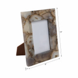 EV20977-02#5x7 Mankato Grey Agate Photo Frame